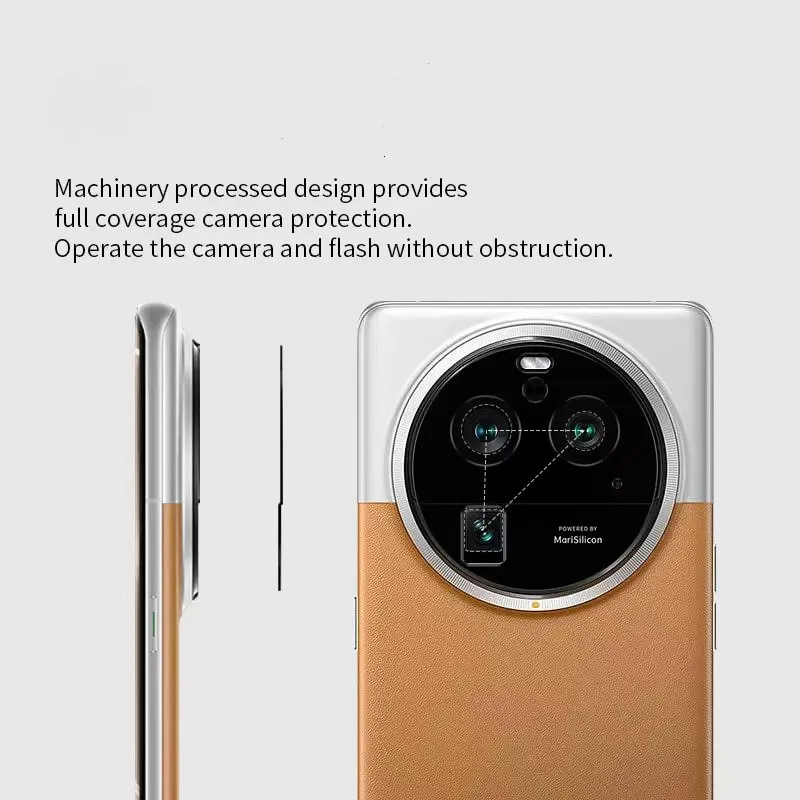 For OPPO Find X6 Pro X5 Camera Len Hollow Protector Rear Metal