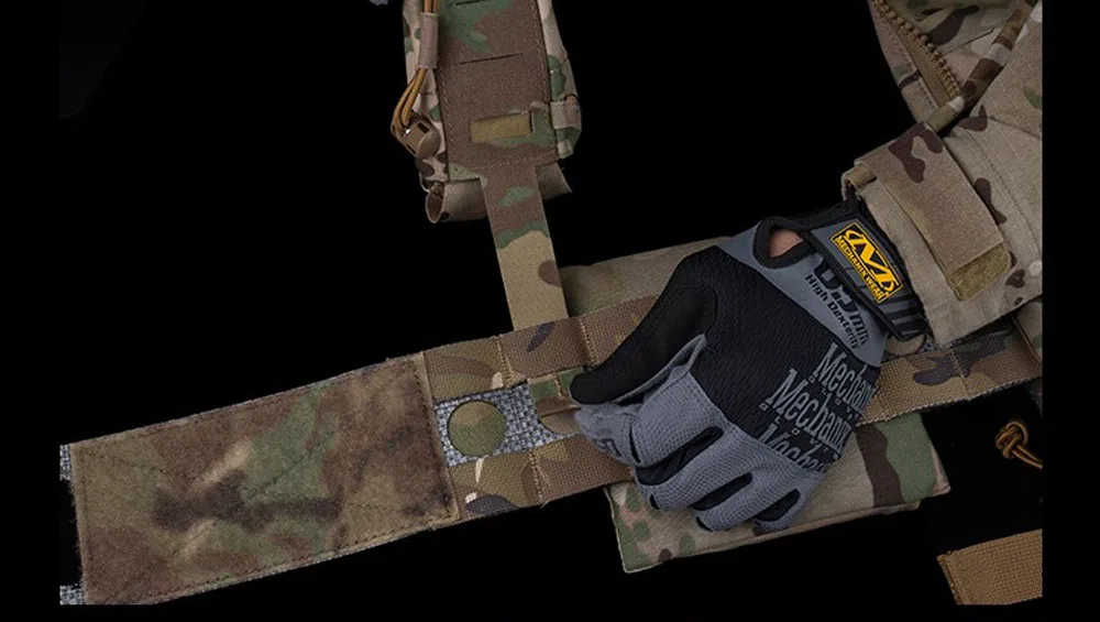 Taktische Banger Tasche Ferro Stil Multifunktions Outdoor Jagd Radio Halter Airsoft Magazin Tasche Einstellbare MOLLE Gürtel Ausrüstung – Detail 15