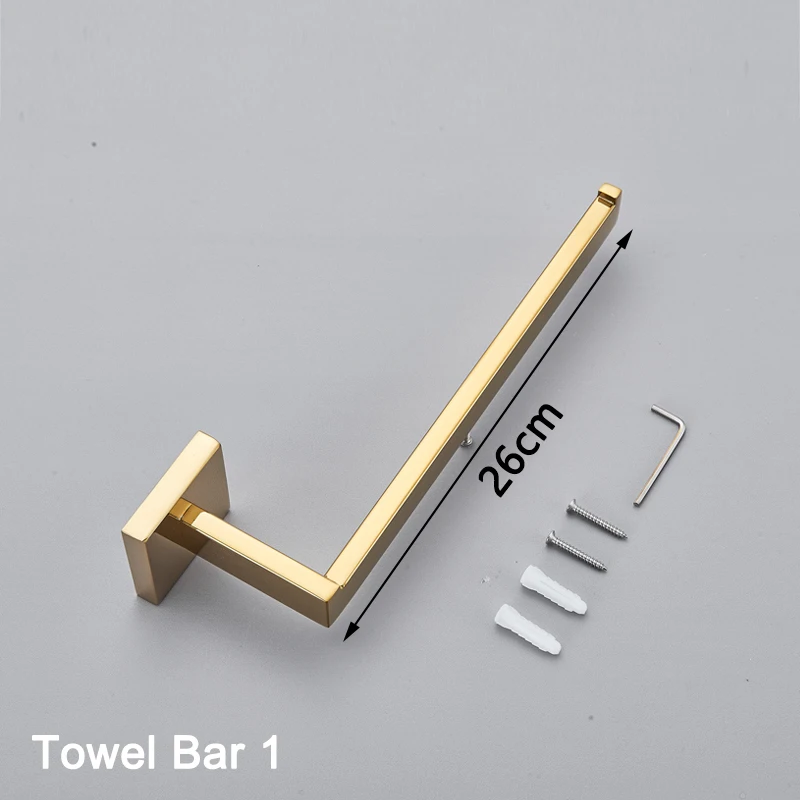 Golden Towel Bar 1