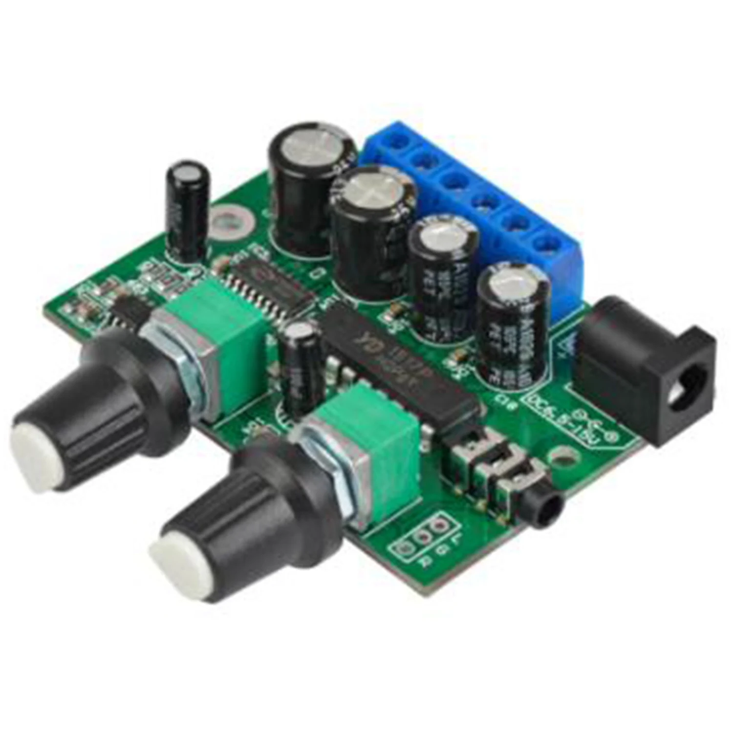 

2.1 Subwoofer Amplifier Audio Board 6Wx2+25W Mini Bass Amplifier HIFI YD1517P for 4-6 Inch 40W SubWoofer Speaker DIY