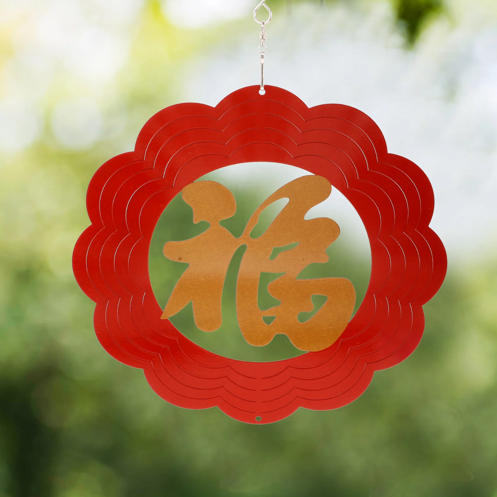 

Wind Chime with Word "Fu" New Year Chinese Pendant Decorative Decoration Hanging Spring Festival Ornament Traditional Character