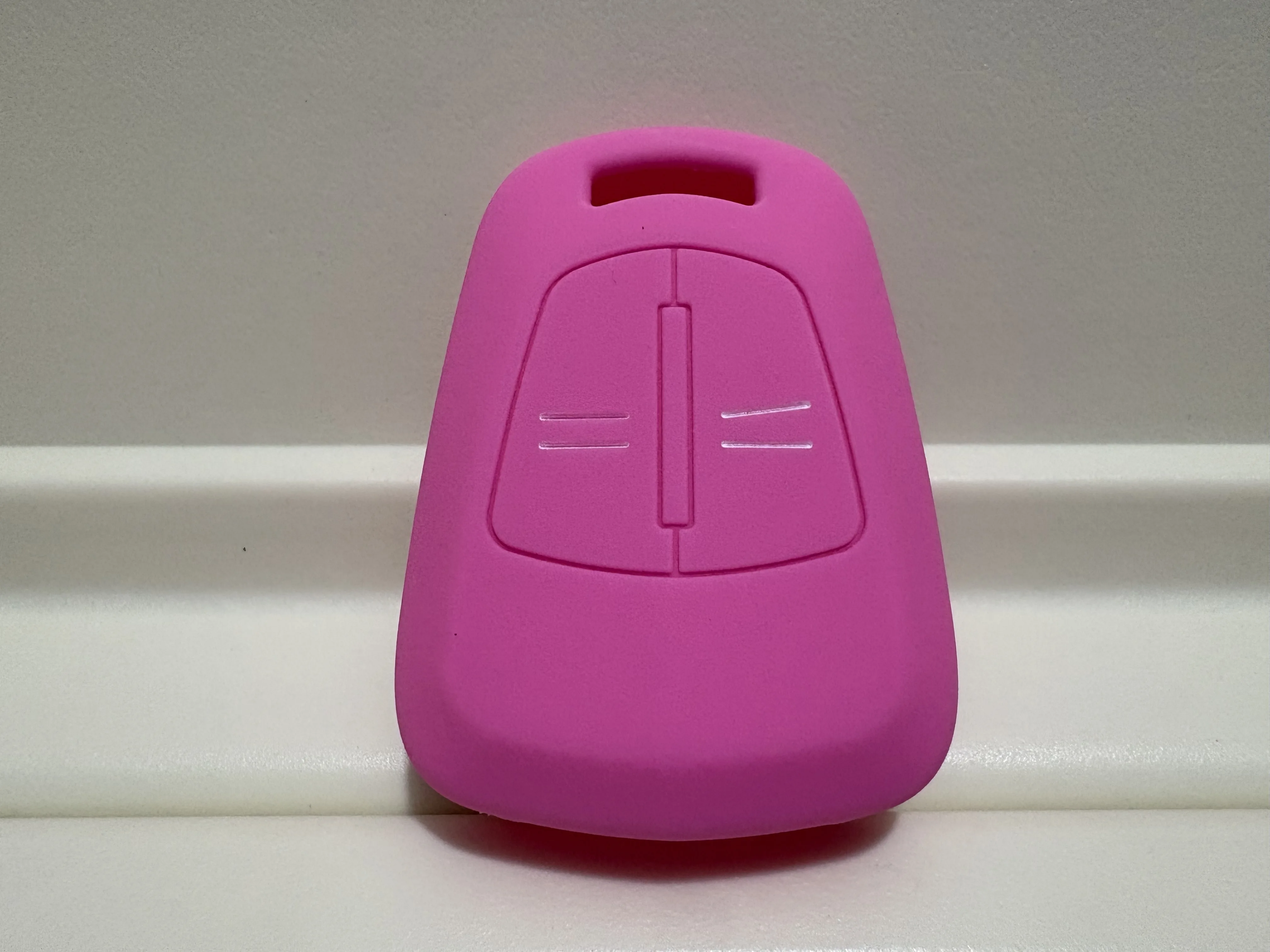 Premium Silicone Car Key Cover - 2 Button Remote Key Shell in Stylish Design