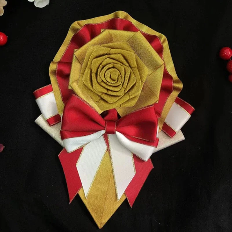 Vintage Bow Tie Badge Korean British Suit Shirts Collar Flower Pins Handmade Original Design Jewelry Lolita Clothing Accessories