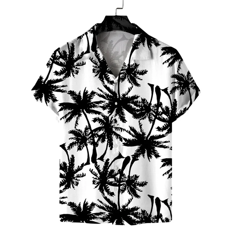 thumbnail image 1 of Camisas florales unisex para hombre y mujer, novedad de verano, camisa de manga corta con solapa y estampado 3D, moda urbana para niño y niña, camisetas de playa hawaianas, 1 of 4