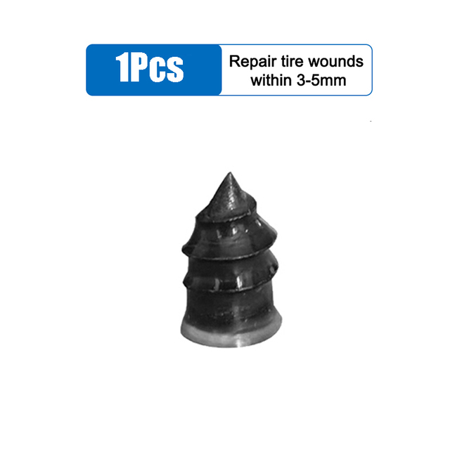 Vacuum Tyre Repair Set Nail Kit Wheels Motorcycle Scooter Rubber Tubeless Tire Repair Tool Glue Free Repair Tire Rubber Nail