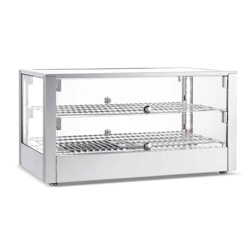 

heating food display cabinet, food display case, hot food display warmers