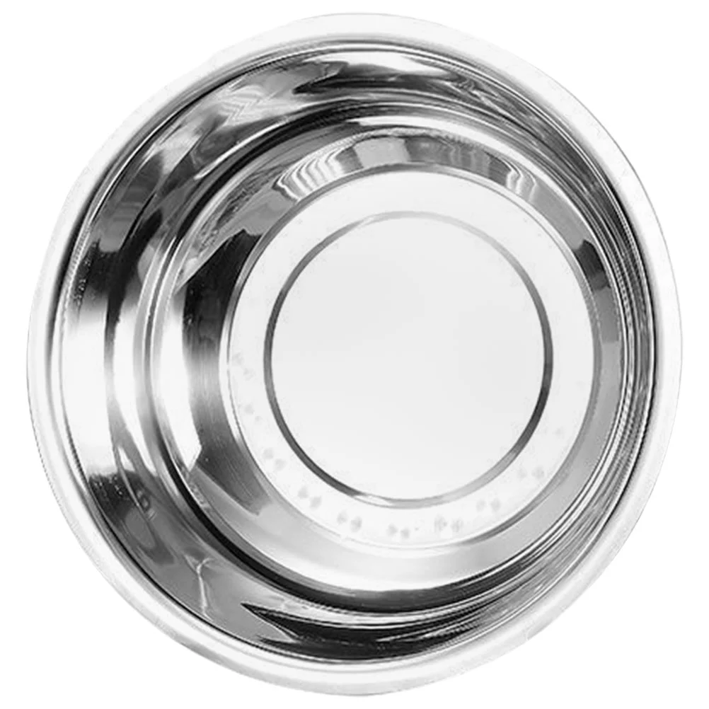 

Stainless Steel Vegetable Basin Mixing Bowl Metal Bowls Extra Large Sink Pot for Kitchen