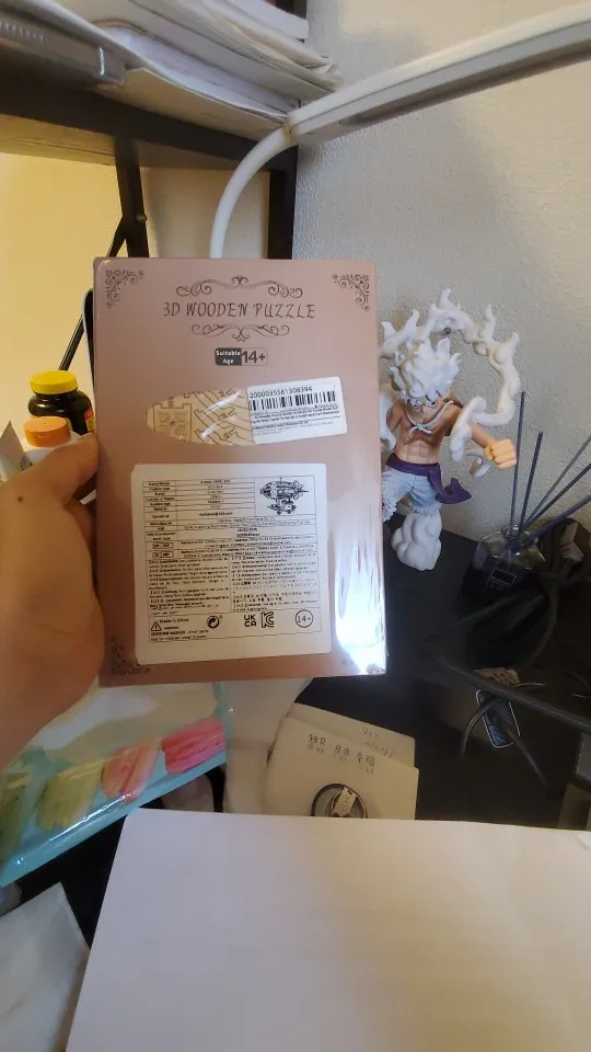 3D Wooden Airship Puzzle Kit for Adults – Mechanical Model Building Set photo review