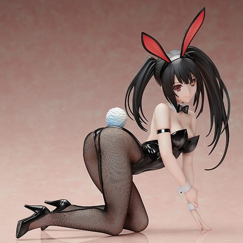 DATE A LIVE ִϸ̼ ǱԾ ŰŰ    ũ 䳢 ҳ ڽ, PVC ̵  ,  ÷ 峭, 27cm
