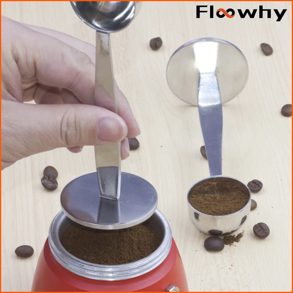 Stainless Steel Coffee Tamper 50mm Espresso Coffee Tamper With