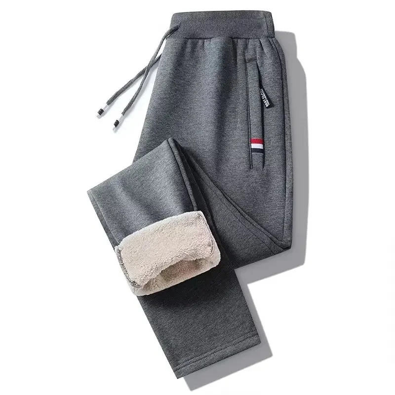 Dark gray-red label lambswool [ankle-tied]]