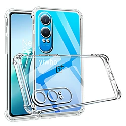 Shockproof Transparent Clear Phone Case - Bumper Soft TPU Back Cover for oneplus (Nord CE 4 Lite)