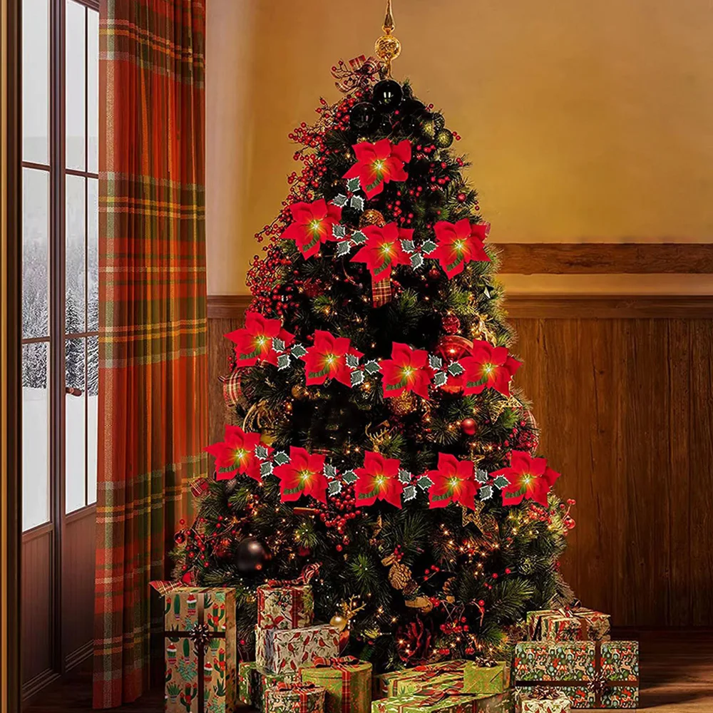 Рисунок 3 - Рождественские пуансеттийские цветы