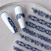 Blue and White Porcelain China Style Nail Stickers Special Simple Blue Nail Art Decorative Pattern Accessories Nail Supplies 4