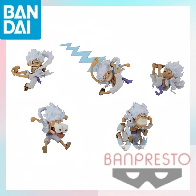 

Bandai BANREST цельный набор для гаража WCF Nica Gear 5 Luffy Q аниме экшн-фигурки, модели, украшения, коллекционный подарок