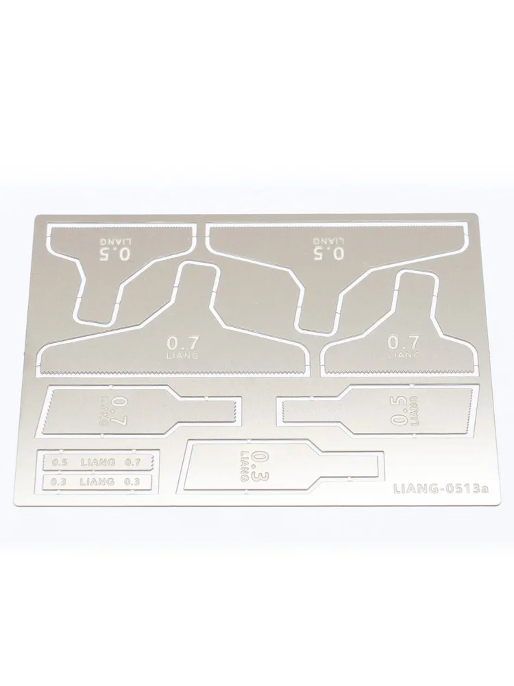 LIANG-0513A Model Making Tool Tank Anti magnetic Armor Making Scraper 1/35 1/48 1/72