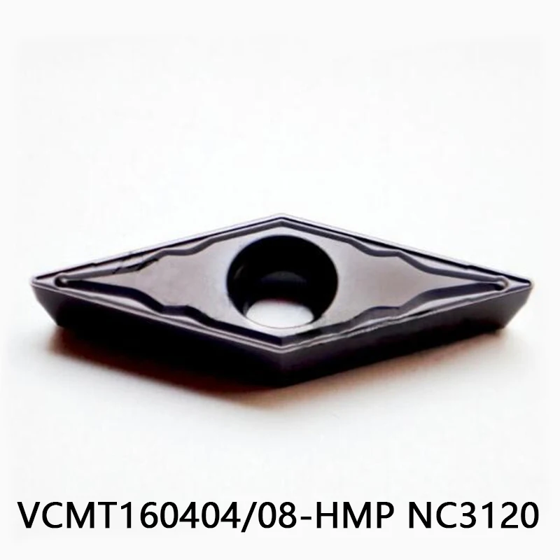 

100% Original VCMT160404-HMP VCMT160408-HMP NC3120 VCMT 160404 160408 Carbide Inserts Lathe Cutter Turning Tools CNC for Steel