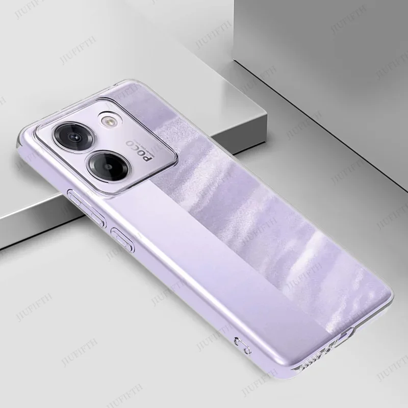 Ultra Thin Transparent TPU Soft Back Cover