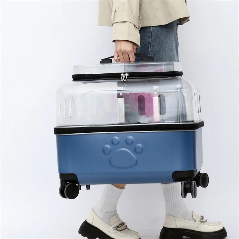 Cat carrier pet backpack bag for small animal transport