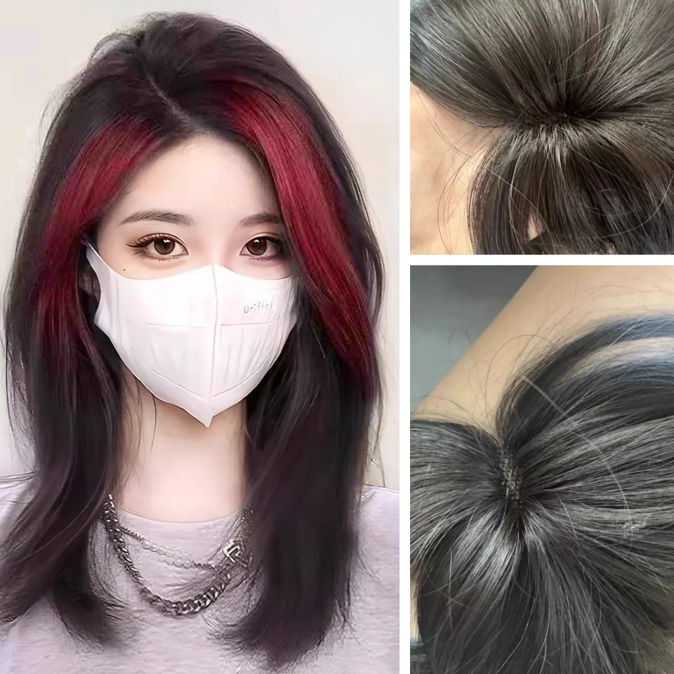 Synthetic Clip In Bangs Fringe Hairpiece For Women