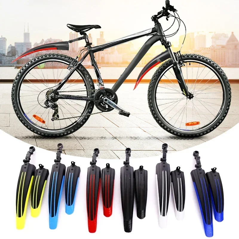 2pcs Bicycle Mudguard Set For Cycling Front Rear