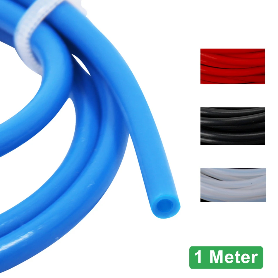 KINGROON 1M PTFE Tube PiPe 3D Printers Parts J-head Hotend Bowden Extruder V5 V6 1.75mm 3mm Filament ID 2mm 3mm 4mm Part