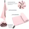 1 Pcs Microfiber Towel Sports Quick-Drying Super Absorbent Camping Towel Super Soft Lightweight Gym Swimming Yoga Beach Towel 3