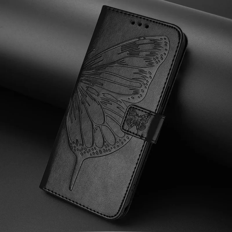 Luxury PU Leather Flip Wallet Phone Stand Cover