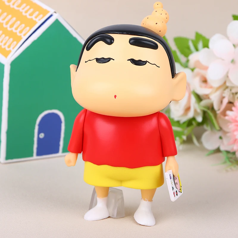 

Японские фигурки героев мультфильма нохара шинсукэ, аниме карандаш, Shin-chan, фигурки из ПВХ, коллекционные фигурки, куклы