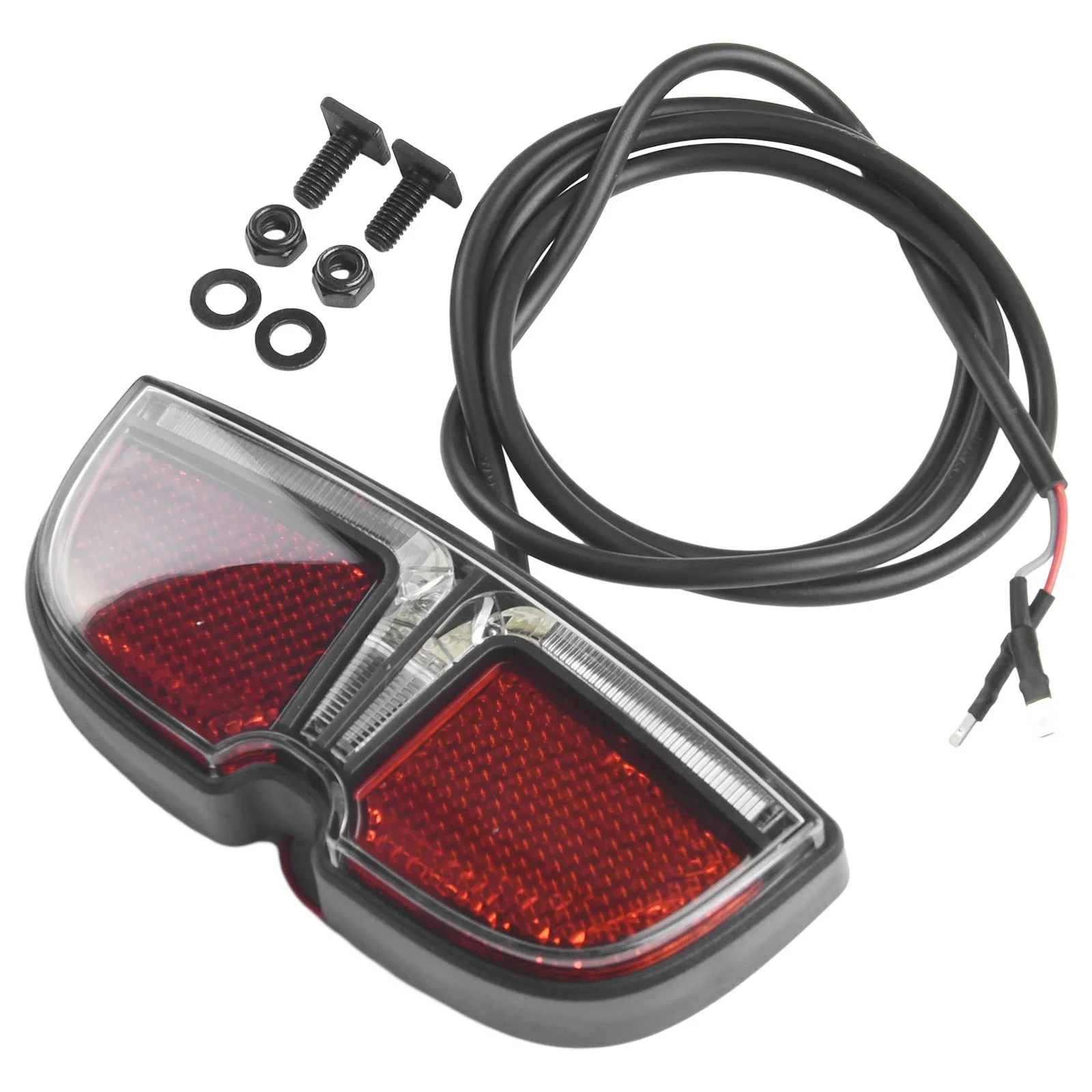 Luce Posteriore LED Per Bici Elettrica 6V – Fanale Per E-bike Con Cavo 1m, Per Bafang Mid Drive