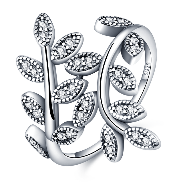 2021 Spring 100% Real Sterling Silver  Flower Lucky Rings Silver Daisy Flower Ring For Women Making Jewelry CMR095