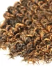 Water Wave Human Hair Bundles Highlight Ombre Honey Blonde Curly 3 4 Bundles 10A 12A 14A Virgin Double Weft Water Curly Bundles 2