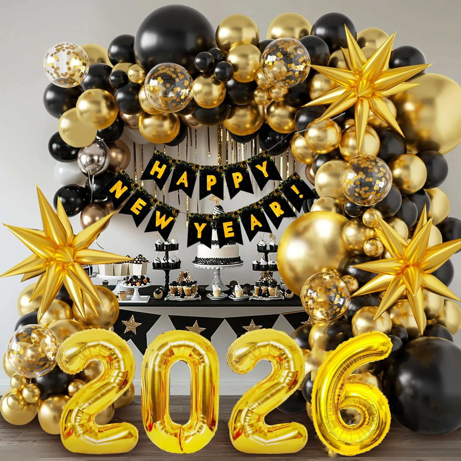 2026 NYE Balloon Arch Kit 2