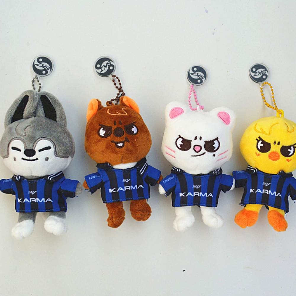 Skzoo Keychain Plush SKZ Karma Toys Fan Animals Stuffed Plushies