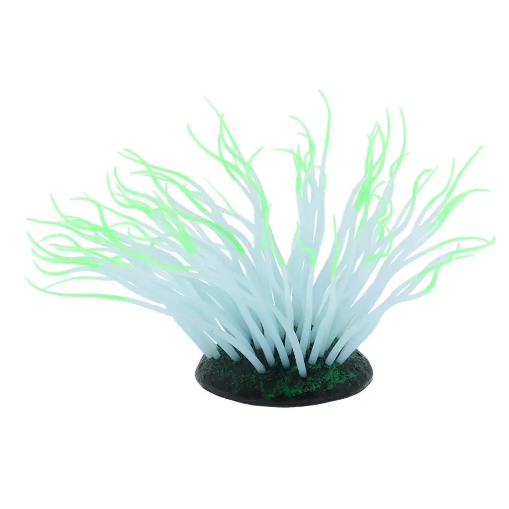Aquarium Aquarium Ornaments That The Dark Simulation of The Sea Anemone Landscape