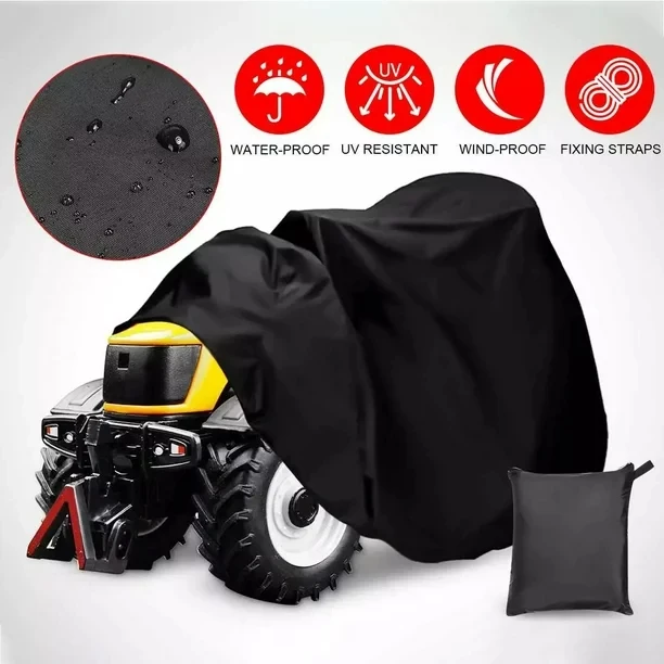 

600D Marine Grade Universal Fit Tractor Heavy Duty Covers Against Water Ultraviolets Dust Dirt Wind For Outdoor Sofa Cover