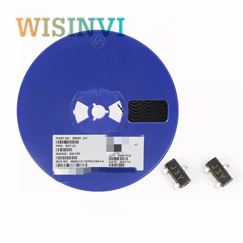 

3000 шт. в катушке S8050 J3Y SOT23 S8550 2TY SOT23 SS8050 Y1 sotss8550 Y2 SOT23 NPN Мощный транзистор SMD