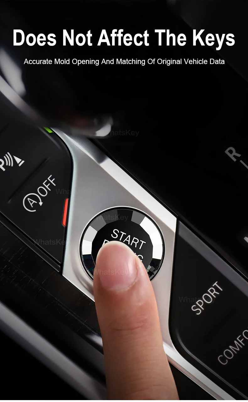 BMW純正　M4 スタート/ストップ　ボタン（F2x, F3x用） Red Start / Stop Switch, BMW - F22, F3X, F8X (M3/M4 CS)