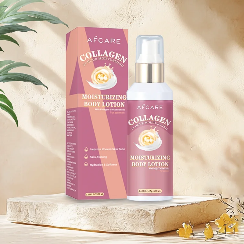 Collagen Body Lotion Whitening Body Cream Moisturizing Brightening Skin Anti-aging Balance Skin Tone Nourishing Body Care 6