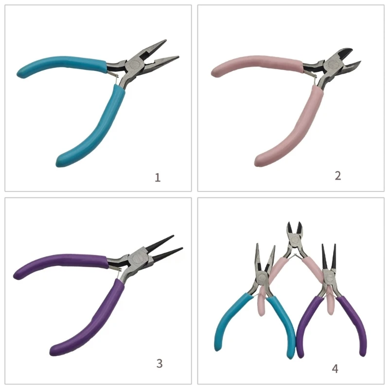 

Craft Pliers Set for Jewelry Making and DIY Projects Needle Nose&Jewelry Pliers Versatile Tools for Repair and Creation