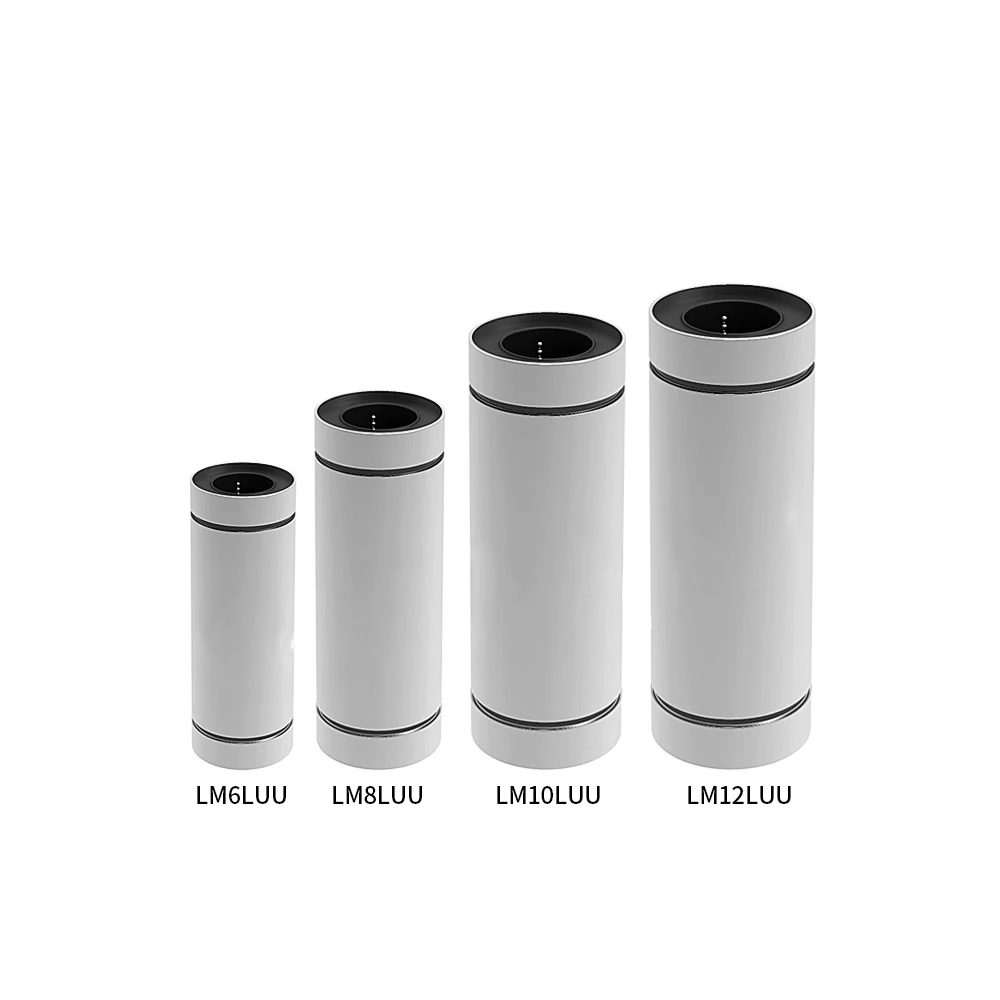 

3 шт. линейные шарикоподшипники LM10LUU LM12LUU LM6LUU, оптическая ось, втулка, подшипник, Гладкий стержень, линейный подшипник, детали для 3D-принтера