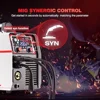 200A 6in1 Gasless MIG Welding Machine 110V/220V Digital LCD Display Multiprocess Welder Flux Core Stick TIG Spool Gun Sync Mig 5