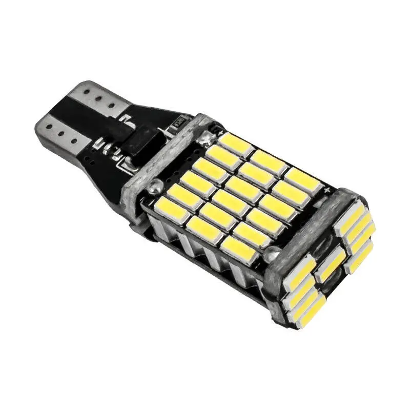 

1PCS T15 W16W WY16W Super Bright LED Car Tail Brake Bulb Turn Signal Auto Reverse Lamp Daytime Running Light Red Yellow White