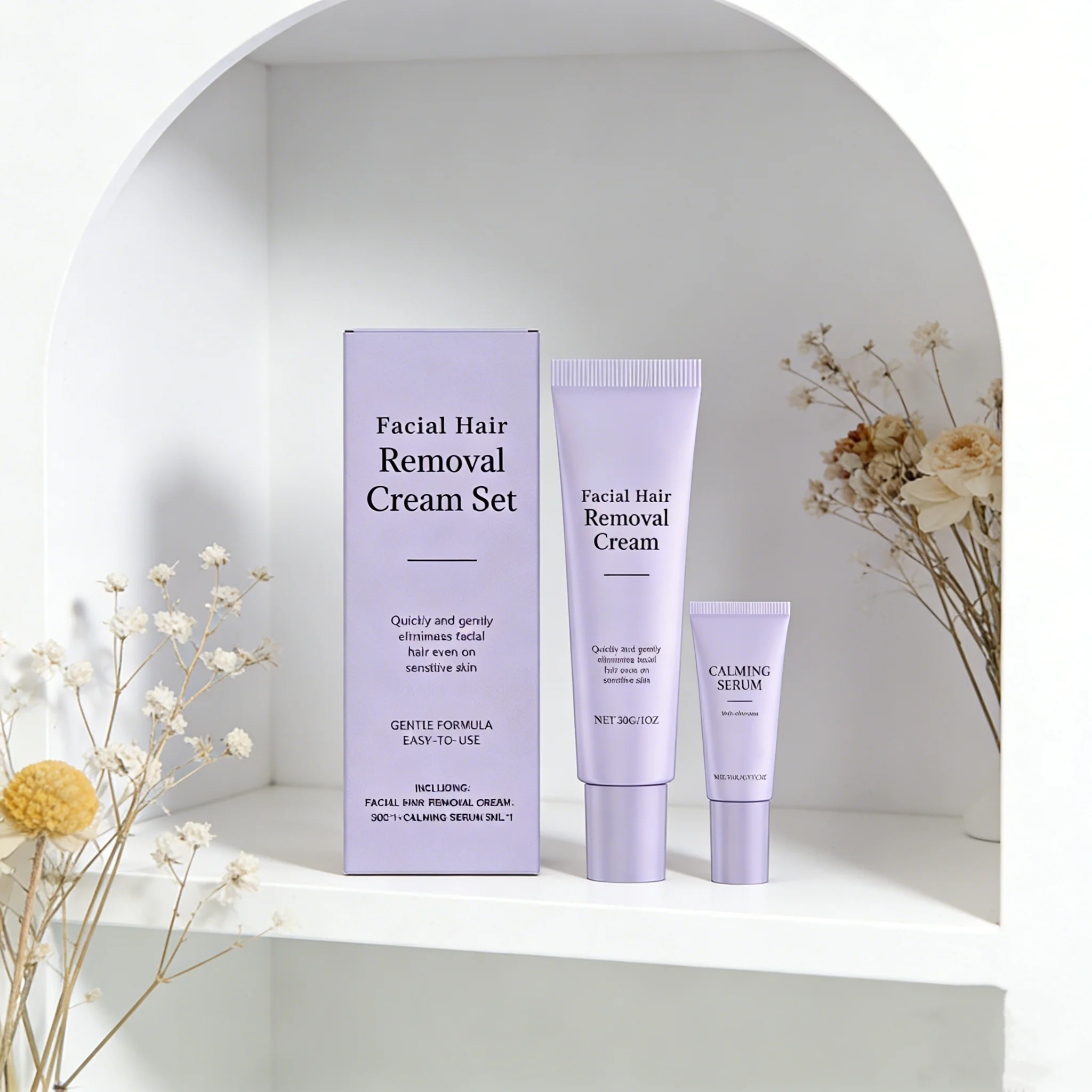 Hair Remove Set For Woman With Face Essence Skin Cleansing Painless Private Part Permanently Growth Inhibitor Hair Removal Cream_voghion.com