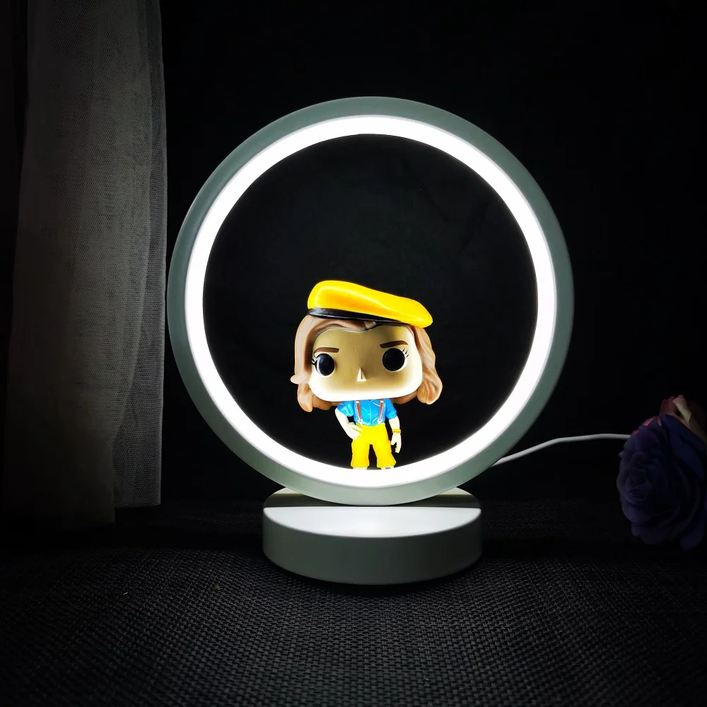 창의적인 원형 분위기 LED 북유럽 스타일 단조 다리미, USB 플러그, 3 색 조명, 침실 야간 조명, 드래곤볼 인기 장난감