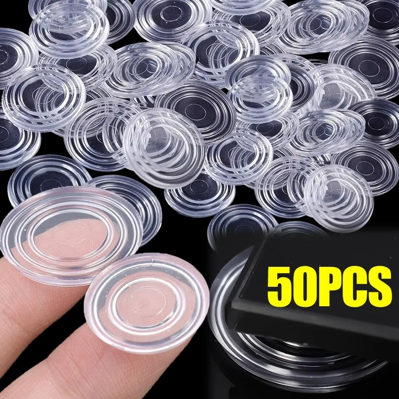 Transparent Anti-slip Rubber Pads for Chair Legs Floor Protector Non-slip Mat Furniture Mute Stickers Tea Table Glass Gaskets
