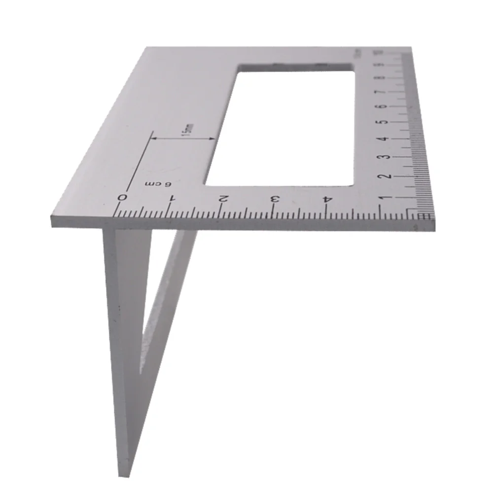 

Saddle Multifunctional Square Measuring Ruler Aluminum Alloy Right Degree Angle