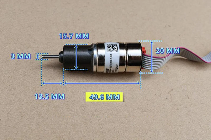 16mm MOONS Precision Planetary Gearbox Gear Stepper Motor Full Metal Reducer High Torque Gear Motor Shaft OD 3mm DC