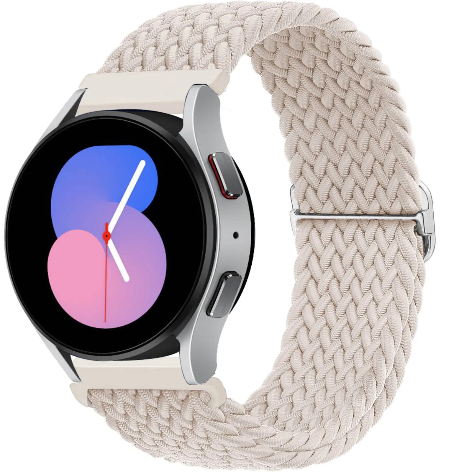 Elastic Braided Solo Watch Bracelet - 20mm Band