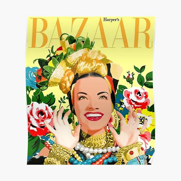 

Плакат Кармен Миранда, домашний декор, смешная Настенная роспись, картина, Современная винтажная картина без рамки